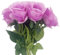 Cityjoy Künstliche Seidenblumen, rote Rosen, 10 Stück, künstliche Rosen mit Langen Stielen, realistische Kunstrosensträuße für Hochzeitsdekorationen, Brautpartys (ZY004RS Light Purple)