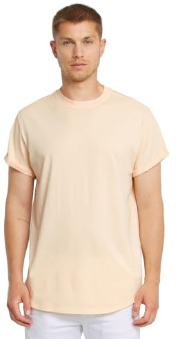 G-STAR Herren Lash T-Shirt, Rosa (Linen gd D16396-2653-H033), M