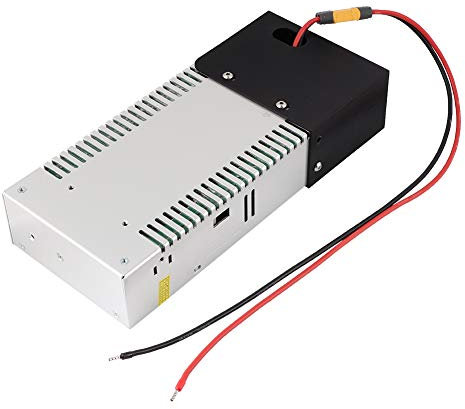 Fuente de Alimentación de 24V 15A Fuente de Alimentación Regulada para Impresora 3D con Nivelación Automática de Doble Engranaje para CR 10S Pro