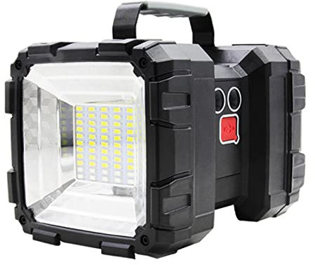 Yolispa Super Bright Handheld Flashlight Waterproof Rechargeable LED Searchlight for Camping Fishing