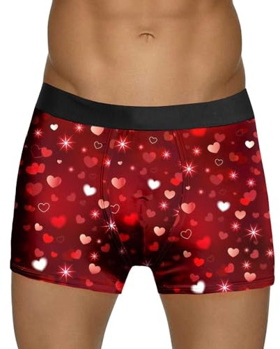 Boxershorts Lustig, Schwarz Boxershorts Weihnachten, Adventskalender Zahlen Aufkleber, Kleine Geschenke, Weihnachts Unterwäsche, Weihnachts-Unterwäsche L Weihnachtsunterhose-, Bequeme