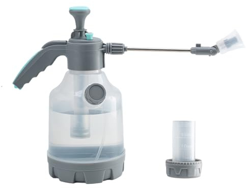 Pumpspray, 3l Handpumpe Gießkanne Flasche, rutschfester Griff Tank, verlängerter Stab Sprüher, verstellbare Wasserschlauchdüse, ideal zum Düngen von Terrasse, Rasen, Garten, Bauernhof