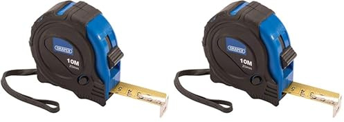 Draper 75301 Metro a Nastro, 10 m x 25 mm (Confezione da 2)