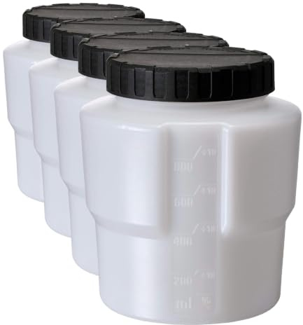 Einhell 4260001 Deposito de 800 ml, Rojo (Paquete de 4)