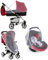 Moskitonetz universal Dicht Gewebt Weiß für Sport, Kinderwagen und Babyschale