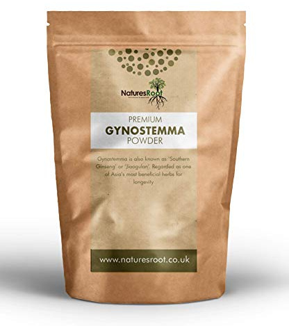 Natures Root Premium Gynostemma Powder 250g - Adaptogen | Jiaogulan Supplement | Longevity Tonic | Anti-Fatigue Herb