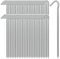 AAGUT Tent Stakes Metal Garden Edging Fence Hooks Yard Camping Stake Heavy Duty Galvanized 9 Inch 6 Gauge Tent Pegs for Tarp, Inflatable, Outdoor Christmas Decorations, 50 Pack
