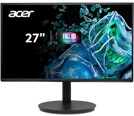 Acer Vero CB272P6 Monitor 27 Zoll (68,6 cm) Full HD, 144Hz, Home Office | Monitor 27 Zoll (68,6 cm Bildschirm)Full HD, 144Hz, 1ms(VRB), höhenverstellbar, drehbar (Pivot), VESA