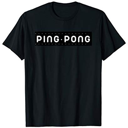 Ping Pong Tischtennis Hobby Cooler Spruch T-Shirt