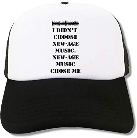 New Age Music Chose Me Slogan Trucker Cap Baseball Hat