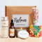 Coffret Cadeau Femme avec Fleur de Cerisier, 5Pcs Coffrets Cadeaux Bain , Sel de Bain, Crème pour Les Mains, Solide Sakura, Cadeau de Fête des Mères, Cadeau d'anniversaire