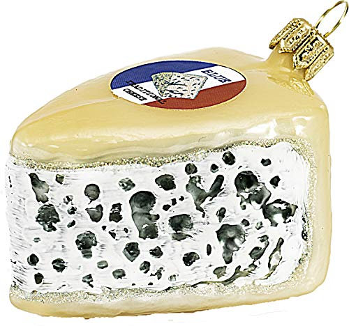 PPH 'IMP' Christbaumkugel Figuren Essen Blue Käse/Schimmelkäse 7 cm