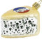 PPH 'IMP' Christbaumkugel Figuren Essen Blue Käse/Schimmelkäse 7 cm