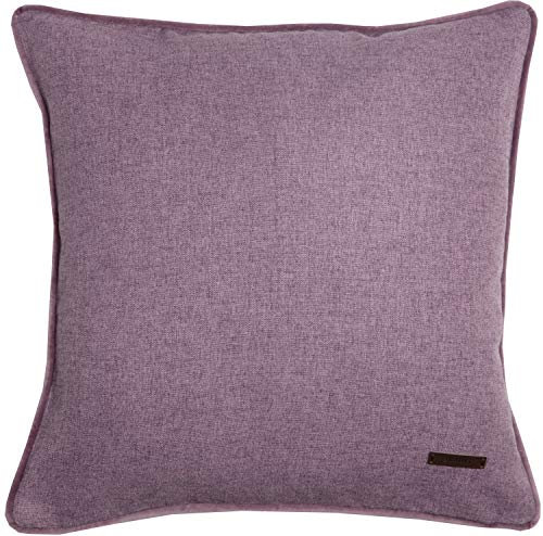 ESPRIT Deko Kissen Harp • 2er Set Kissenbezug 38x38 lila • Deko Wohnzimmer • ohne Füllung • 100% Polyester