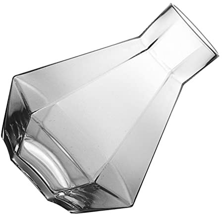 BESTonZON Pichet Verre Transparent Carafe à Eau Avec Bouchon Pichet à Eau Pour Boissons Chaudes Ou Froides