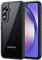 JETech Hülle für Samsung Galaxy A54 5G 6,4 Zoll, Nie Vergilbung Stoßfest Handyhülle, Anti-Kratzt Harte PC Rückseite Schutzhülle (Schwarz)