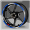 Motorradstreifen-Kantenaufkleber, Satz Felgenaufkleber, Aufkleber for Motorradräder, Aufkleber for Motorradräder, reflektierende Felgenstreifenaufkleber for GSXR GSX-R 250 750 600 1000 K1 K3 K5 K6 K7
