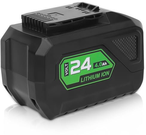 24V 4.0Ah pour Greenworks Batterie- 24V 29842 29852 BAG708 BAG711 Compatible pour Greenworks 20352 22232 2508302 Goodexo