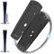 MLZTINGR Vertical Stand for PS5 Slim and Playstation 5 Pro - Vertical Stand for PS5 Console, Non-Slip for Secure Grip and Space Saving for a Neat Gaming Setup
