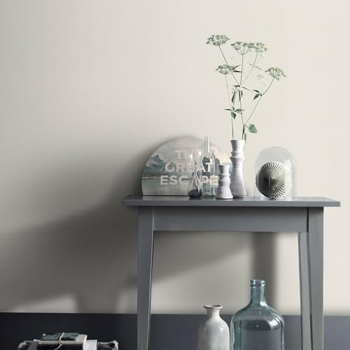 Erismann Vliestapete Elle Leinen Optik Uni Textil Struktur Creme Weiß 10444-01
