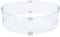 Ausla Pare-Brise en Verre trempé, Pare-Vent Rond Transparent pour Foyer, Diamètre 650 Mm, épaisseur 6 Mm, 4 Panneaux avec 12 Clips