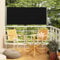 Myheimly Seitenmarkise Ausziehbar Sonnenschutz Sichtschutz Windschutz Seitenrollo Markise Seitenwandmarkise Balkon Garten Terrasse Schwarz,140 x 300 cm