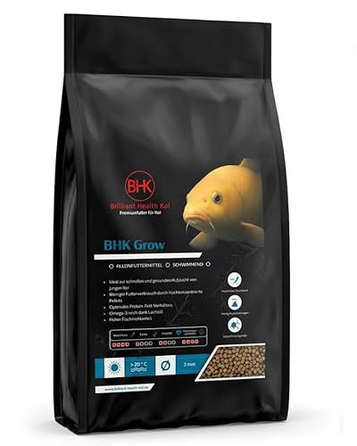 BHK Daily Grow Koifutter schwimmend – Sommerfutter – 3 mm – 20 kg