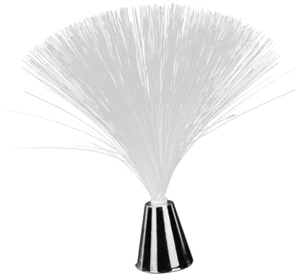 TOBBOMEY Optisches Licht Fiberglas Lampe USB Batterie Betrieb Farbwechsel Tischdeko Led Nachtlicht Für Raumgestaltung