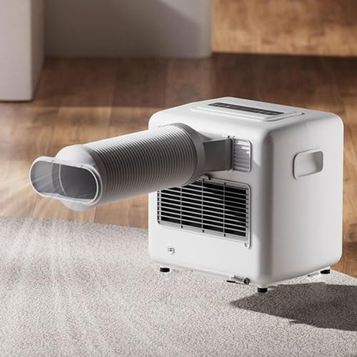 Condizionatore d'aria portatile con raffreddamento 14000 BTU, pannello touch ad alta efficienza energetica per uso domestico e ufficio