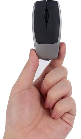 Mouse Bluetooth, aggiornamento 2 in 1, lettore di schede TF, mini mouse wireless per inserire una scheda TF, mouse wireless silenzioso ricaricabile, 1600 DPI con cordino per laptop, PC, iPad, telefono