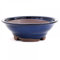 Bonsai - Schale rund 22 Ø x 7,5 cm, blau 22027