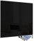 Glas-Magnettafel 60x60 cm Whiteboard Wand Beschreibbar Quadratisch Magnetisch Küche Office Büro mit Zubehör Wochenplaner Abwischbar Deko Memoboard Tafel Schwarz