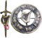 House Of Scotland Schottische Keltische Kiltnadel Burscheid 10,2 cm Highland Kiltfliege Plaid Brosche Metall, Metall, unbekannt