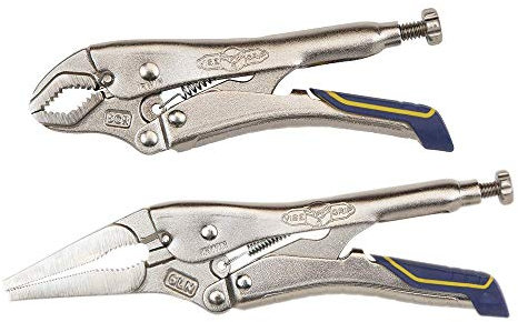 IRWIN VISE-GRIP Linesman IRHT82571 Verriegelungszange, Schnellverschluss (15,2 cm) und gebogene Backe (12,7 cm)