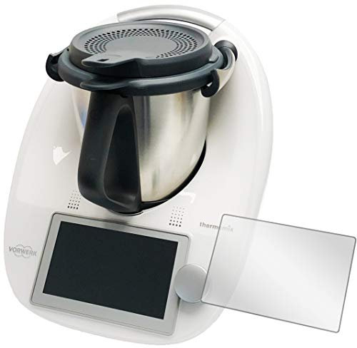 Ecultor I 3X - Protector de pantalla compatible con Vorwerk Thermomix TM6, transparente
