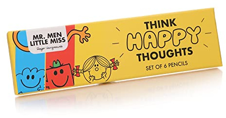 Mr. Men Little Miss - Stationery & Notebooks - Mr. Men Little Miss Set of 6 Pencils