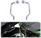 Motorrad Stahl Hintersitz Beifahrer Haltegriff Sitz Seitenhandlauf Griff Kit für Z900RS Z900 RS Z 900 RS Z950RS Z950 RS Z 950 RS 2017 2018 2019 2020 2021 2022 2023 Zubehör (Chrom)