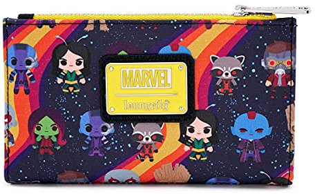 Loungefly x Marvel Guardians der Galaxy Chibi AOP Geldbörse