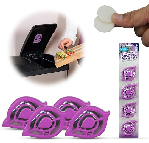 4 Stück Lavendel-Lufterfrischer für die Küche, duftender Lufterfrischer, selbstklebend, Geruchsentferner