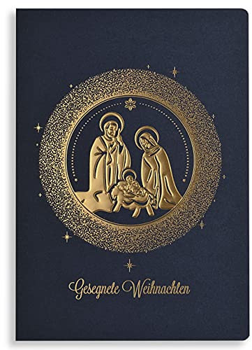 Weihnachtskarten mit Umschlägen und Einlagen – Set von 10 exclusiven Weihnachtskarten von Art Nuvo