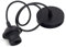 kwmobile E27 Lampenfassung mit Deckenbefestigung - Lampensockel Halterung mit 90cm Kabel - E 27 Lampenaufhängung mit flachem Baldachin - Schwarz