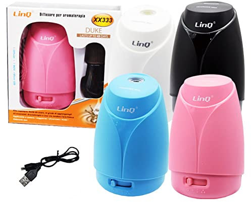 Diffusore di Oli Essenziali, Profumatore elettrico portatile USB per Ambienti, Aromaterapia (Diffusore)