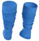 Ateena Stulpen Damen aus Baumwolle, Warm und Bequem Beinlinge, Sportgeschenk, Beinwärmer fur Damen, Beinstulpen in Einheitsgröße Blau