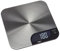TFA Dostmann Küchenwaage digital Cheesecake, 50.2006.60, leicht zu reinigen, Tara-Zuwiegefunktion, rutschfester Stand, bis 5kg, aus Edelstahl, Silber