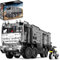 Pasyru Technik Geländewagen LKW Bausteine, 6080 Klemmbausteine Technik Baustein Offroad-Wohnmobil für 8x8 RV Off-Road, Technik Wohnmobil-Baukasten Spielzeug (T4009)