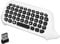 Sxhlseller Game Controller Keyboard, for Series X Series S One One S Gamepad, 2.4Ghz Wireless Chatpad Keypad, with 3.5mm Audio and Headset Jack(White)