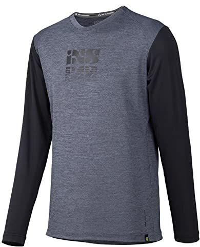 IXS MTB-Jersey Langarm Trigger X Grau Gr. L