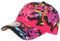 Hip Hop Honour Casquette NY Rose Fluo et Noire Design Fun Streetwear Baseball Larsy - Taille Unique - Rose