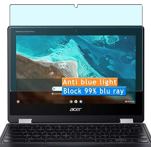 Vaxson 2 Stück Anti Blaulicht Schutzfolie kompatibel mit Acer Chromebook Spin 311 R722T-K95L 2 in 1 11.6 Laptop Bluelight folie Displayschutzfolie ( nicht Panzer Schutz Glas folie nicht PanzerGlas )