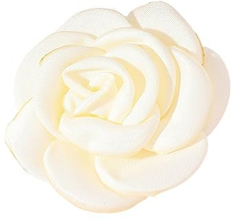FOLODA Kamelien-Blumen-Brosche, Blumenform, Anstecknadel für Damen, vielseitiger Chiffon-Stoff, Blumenschmuck, Stoff